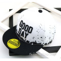 Custom Black Blank Snapback Hat Cap